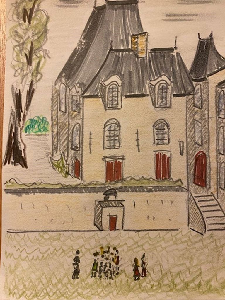 dessin chateau